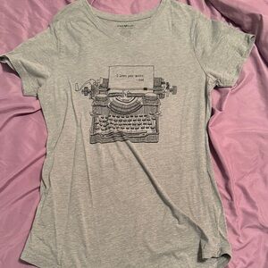 Gray Graphic Tee